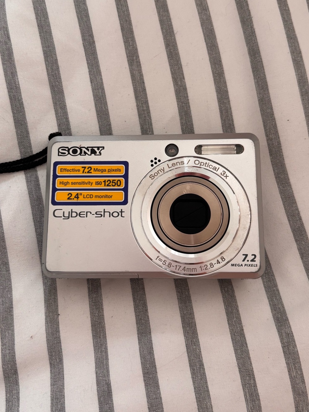 Sony Silver Cyber-shot Compact Digital Camera